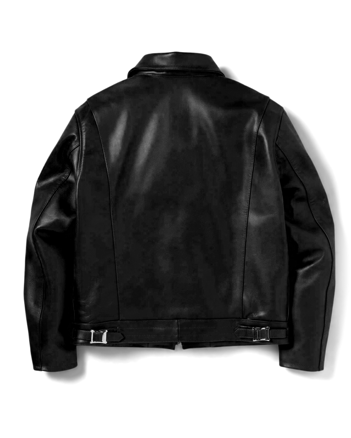 Single Leather Jacket Neighborhood Outerwear Leather Jackets Black