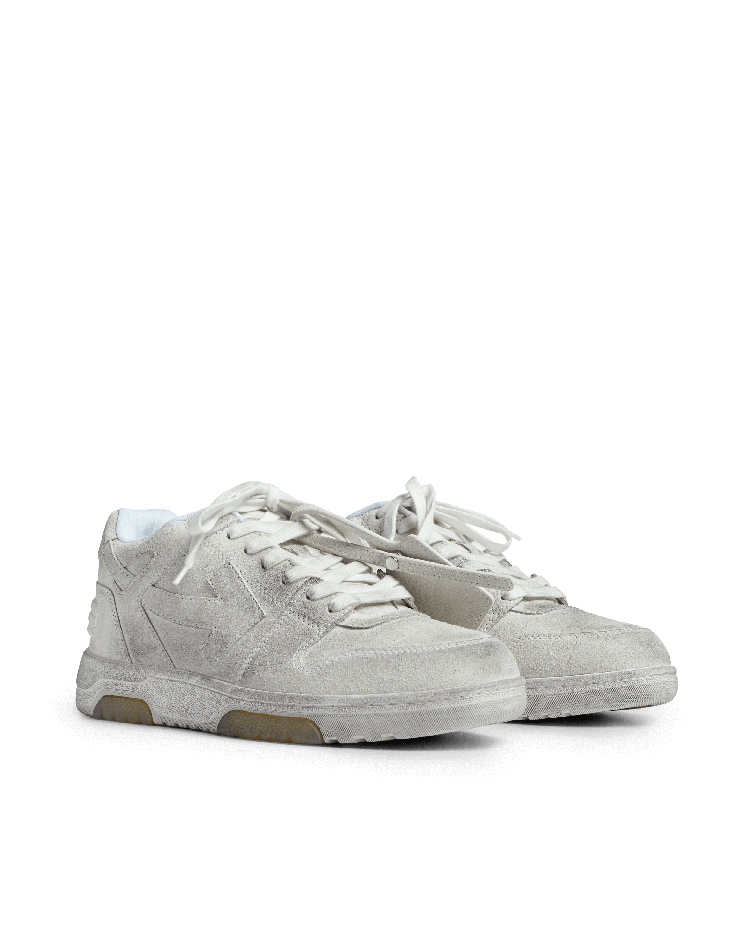 Out Of Office - Vintage Suede Off-White Footwear Sneakers White