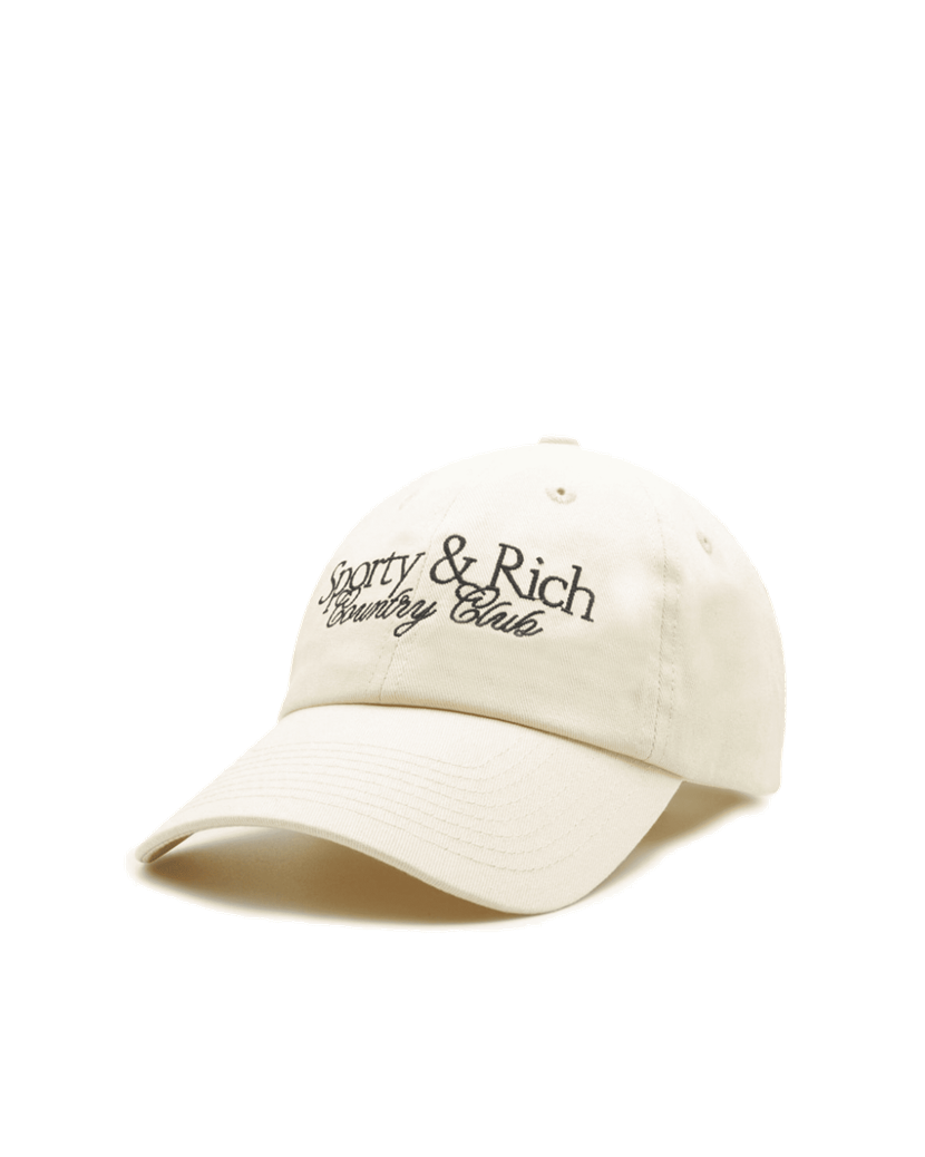 SR Country Club Hat Sporty & Rich Headwear Caps Beige