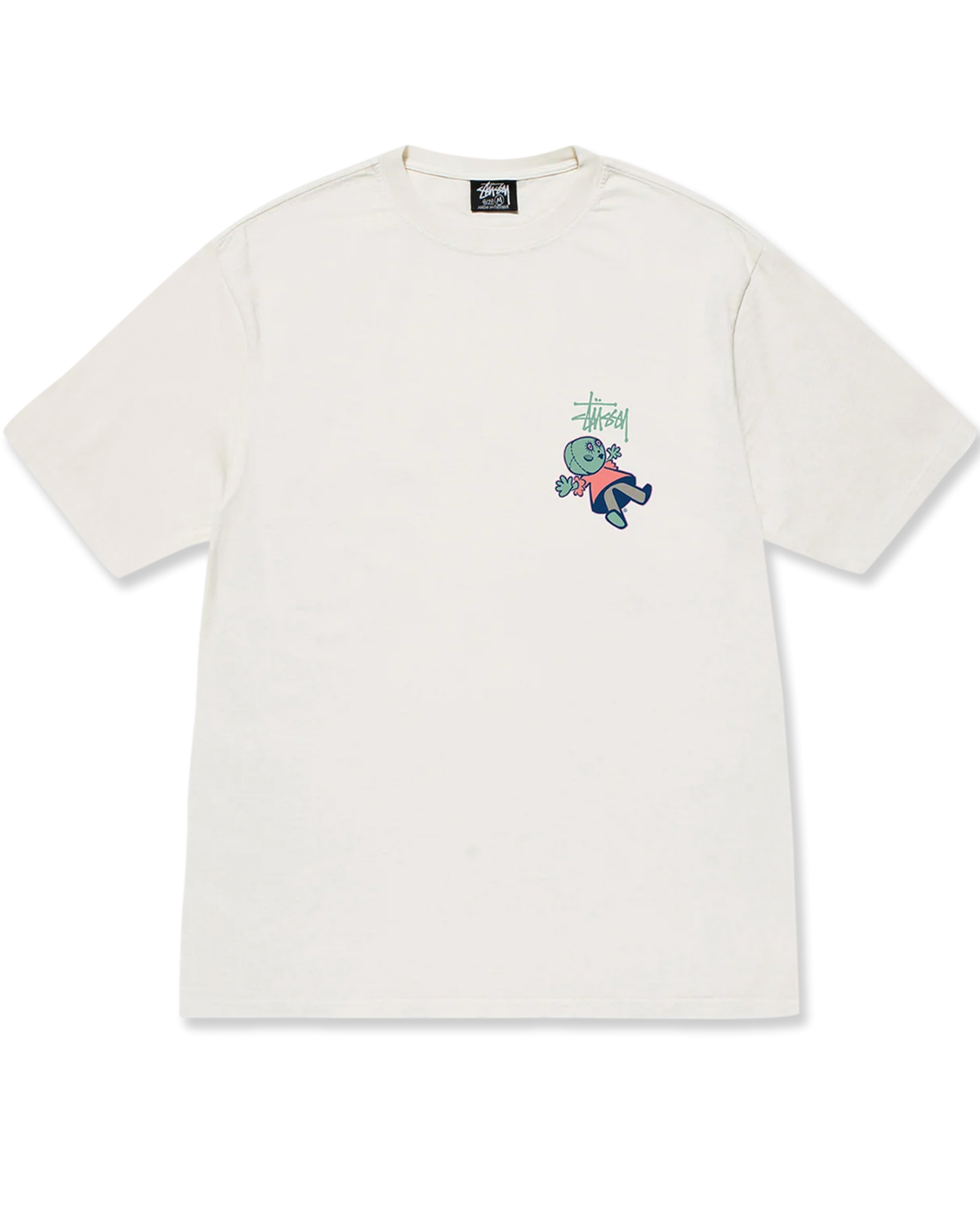 Dollie Pig. Dyed Tee Stüssy Tops T-Shirts White