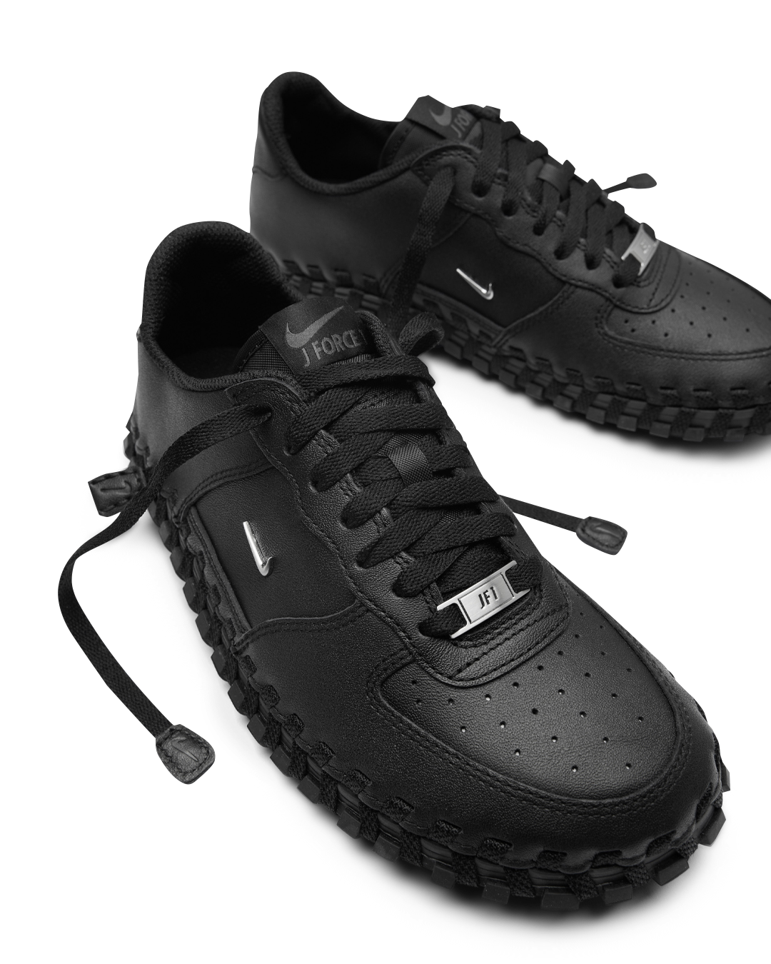 J Force 1 Low LX SP x Jacquemus $189 Nike Footwear Sneakers Black