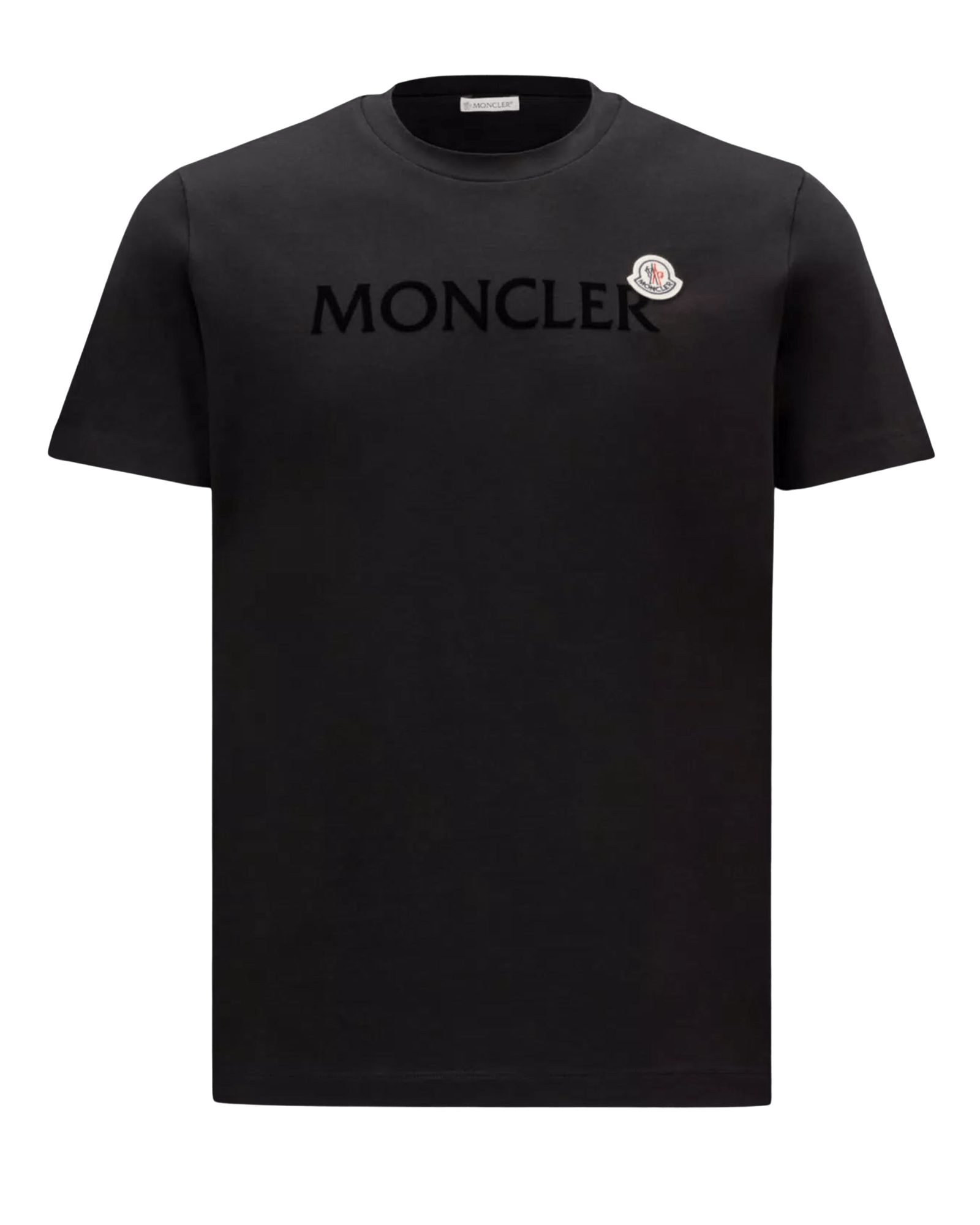 Big Logo Tee Moncler Tops T-Shirts Black
