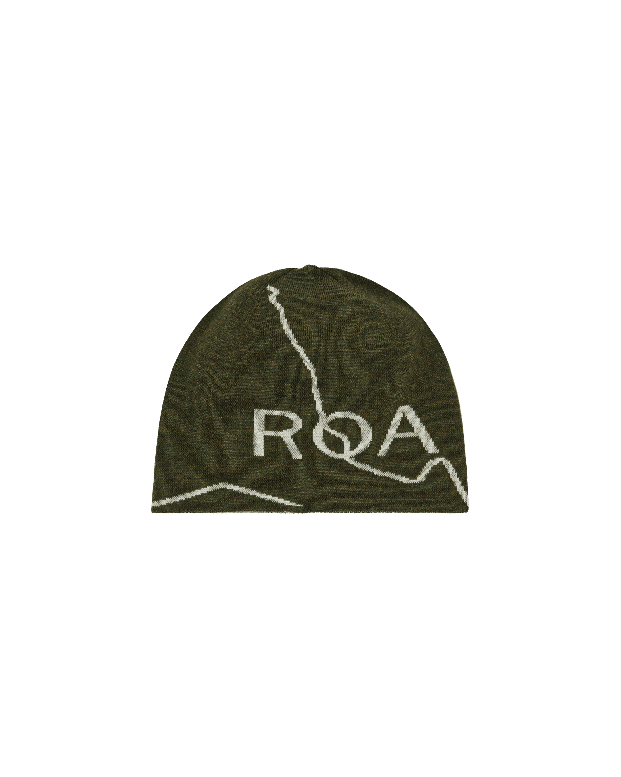 Beanie Logo ROA Headwear Beanies Green