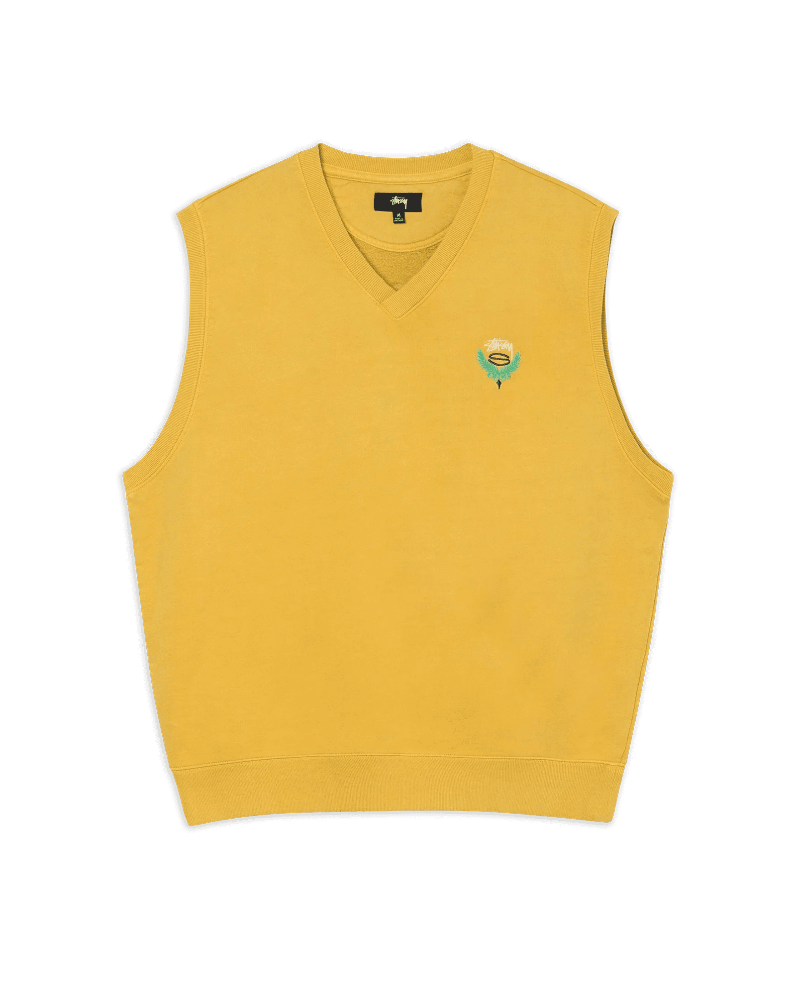 Fleece Vest $36 Stüssy Tops Vest Yellow