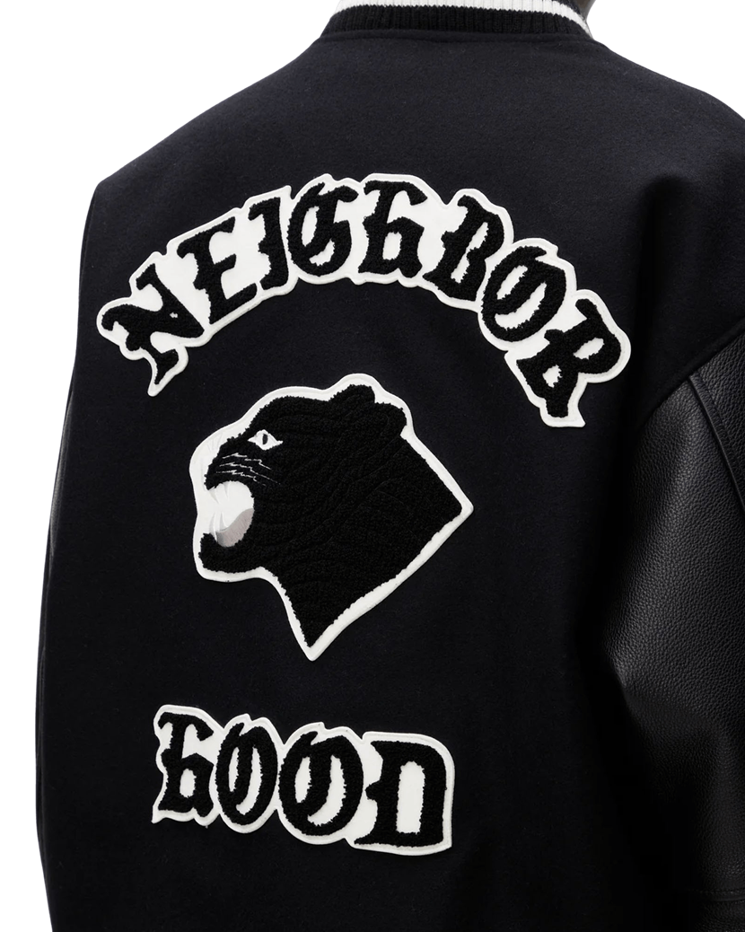 Stadium Jacket $1009 Neighborhood Outerwear Varsity Jackets Black