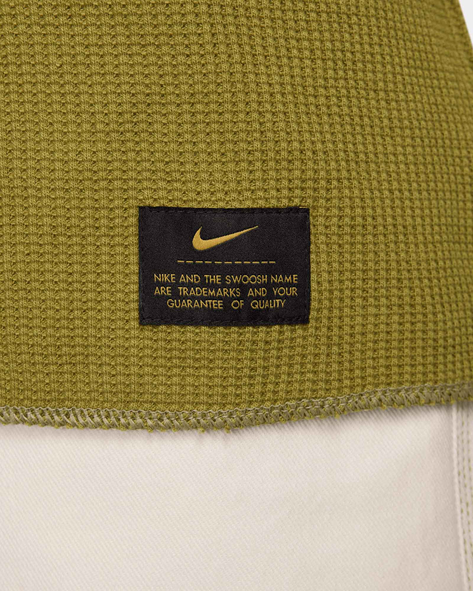 Heavyweight Waffle LS $74 Nike Tops Long Sleeves Green