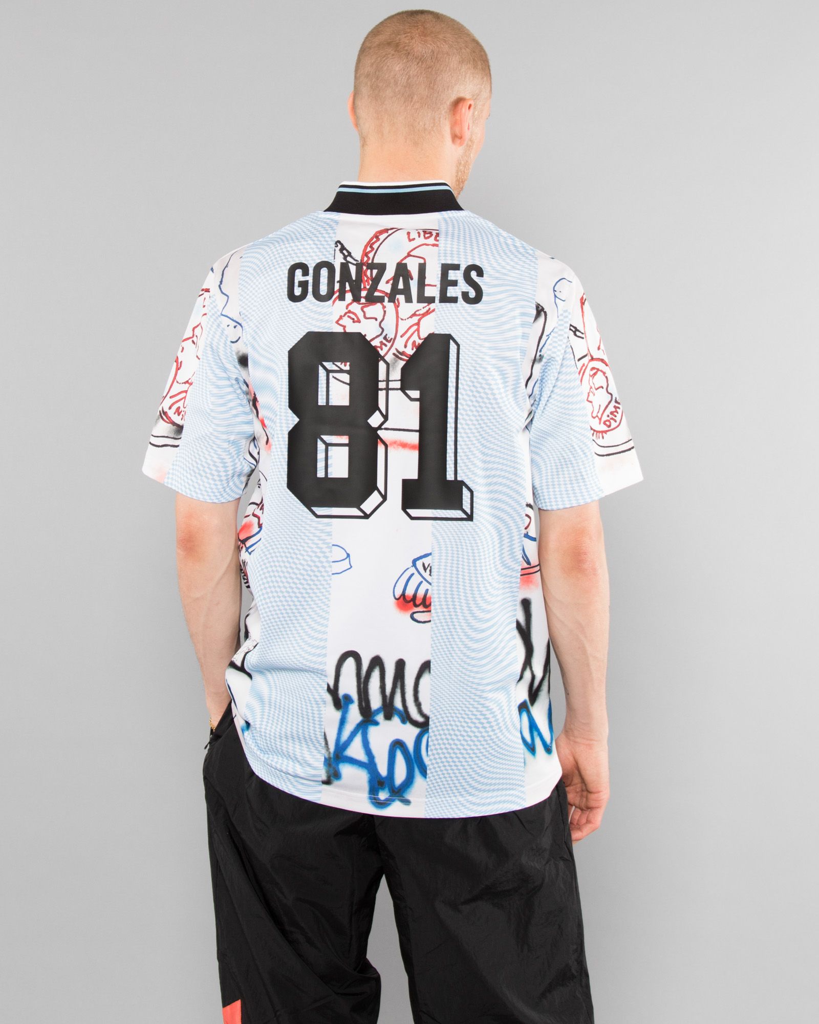 Gonzales Jersey adidas Originals Tops T-Shirts Black