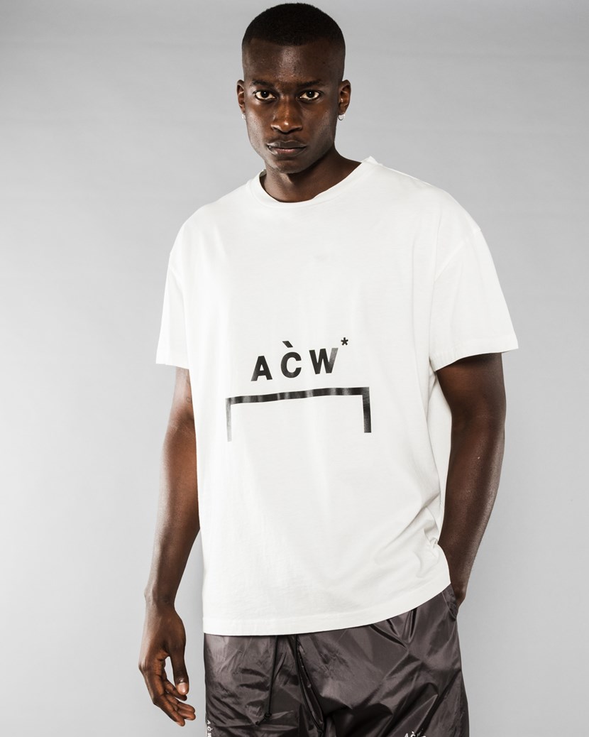 Bracket Logo T-Shirt A Cold Wall Tops T-Shirts White