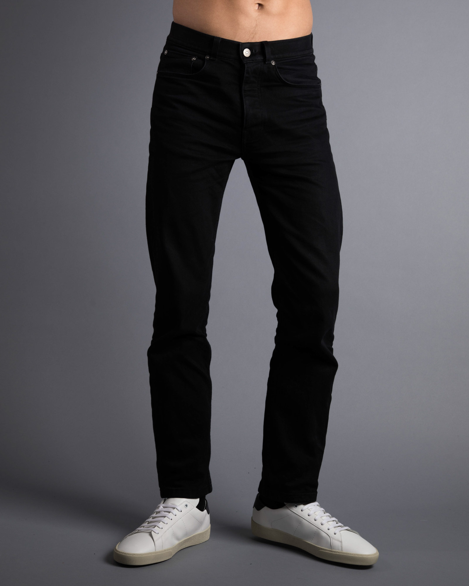 Men´S Straight Tom Wood Bottoms Jeans Black