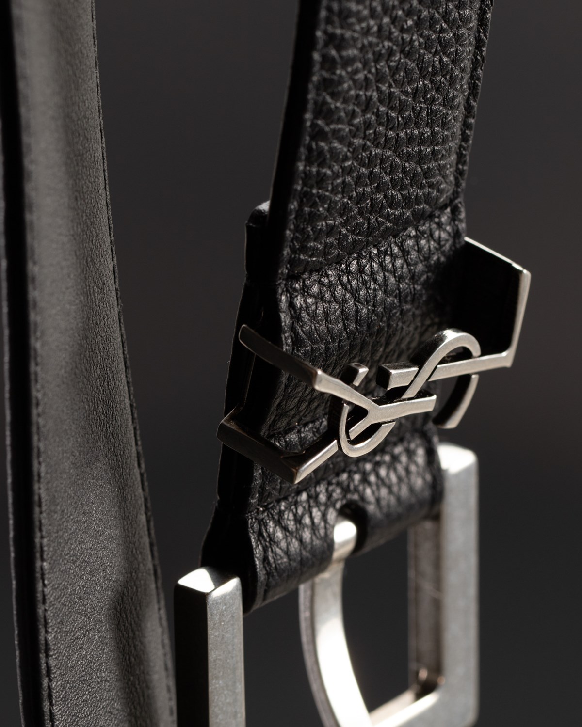 YSL Belt Saint Laurent Accessories_Clothing Belts Black