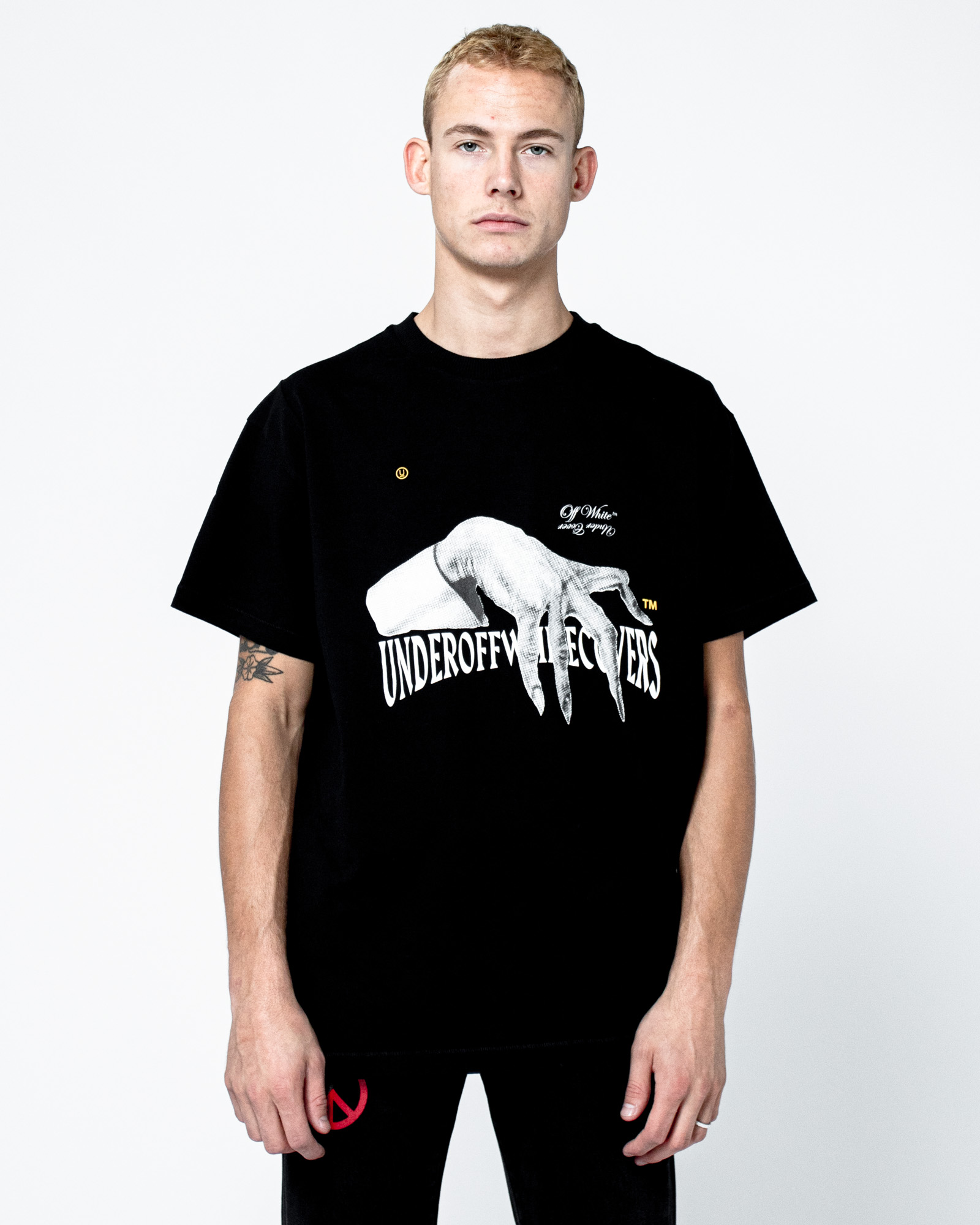 OFF-WHITEUNDEOFF-WHITE  UNDERCOVER HAND DART S/S T