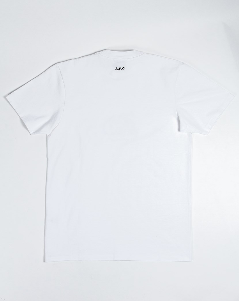 Rough T-Shirt x JJJJound A.P.C. Tops T-Shirts White