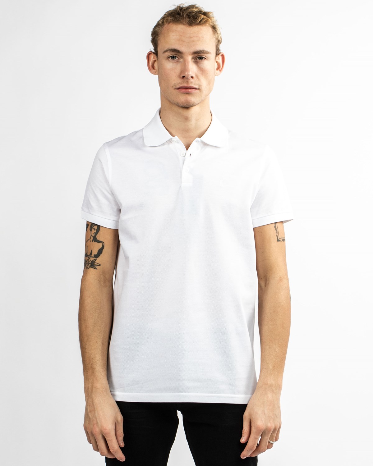YSL Polo Saint Laurent Tops T-Shirts White