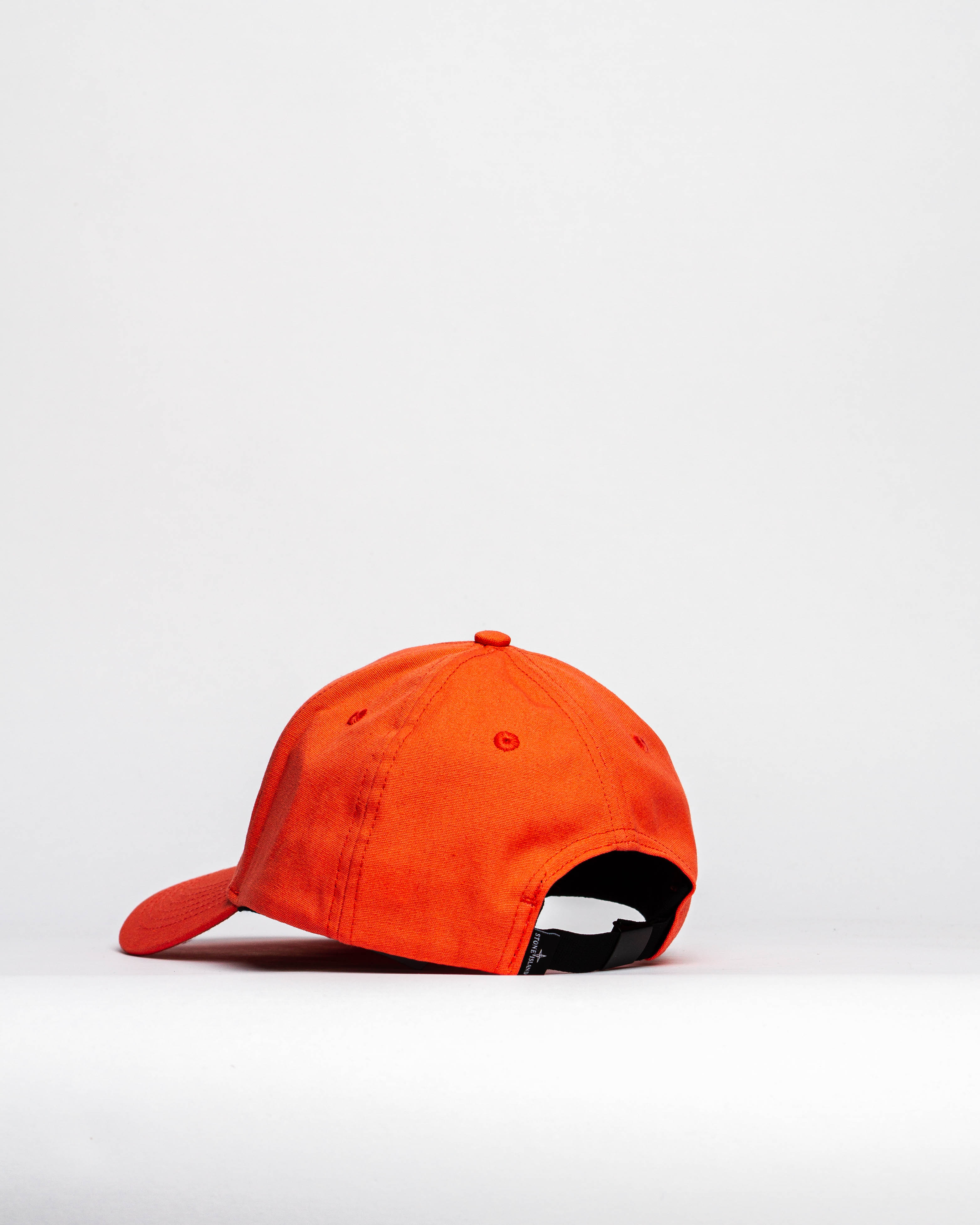 Cotton rep Cap Stone Island Headwear Caps Orange