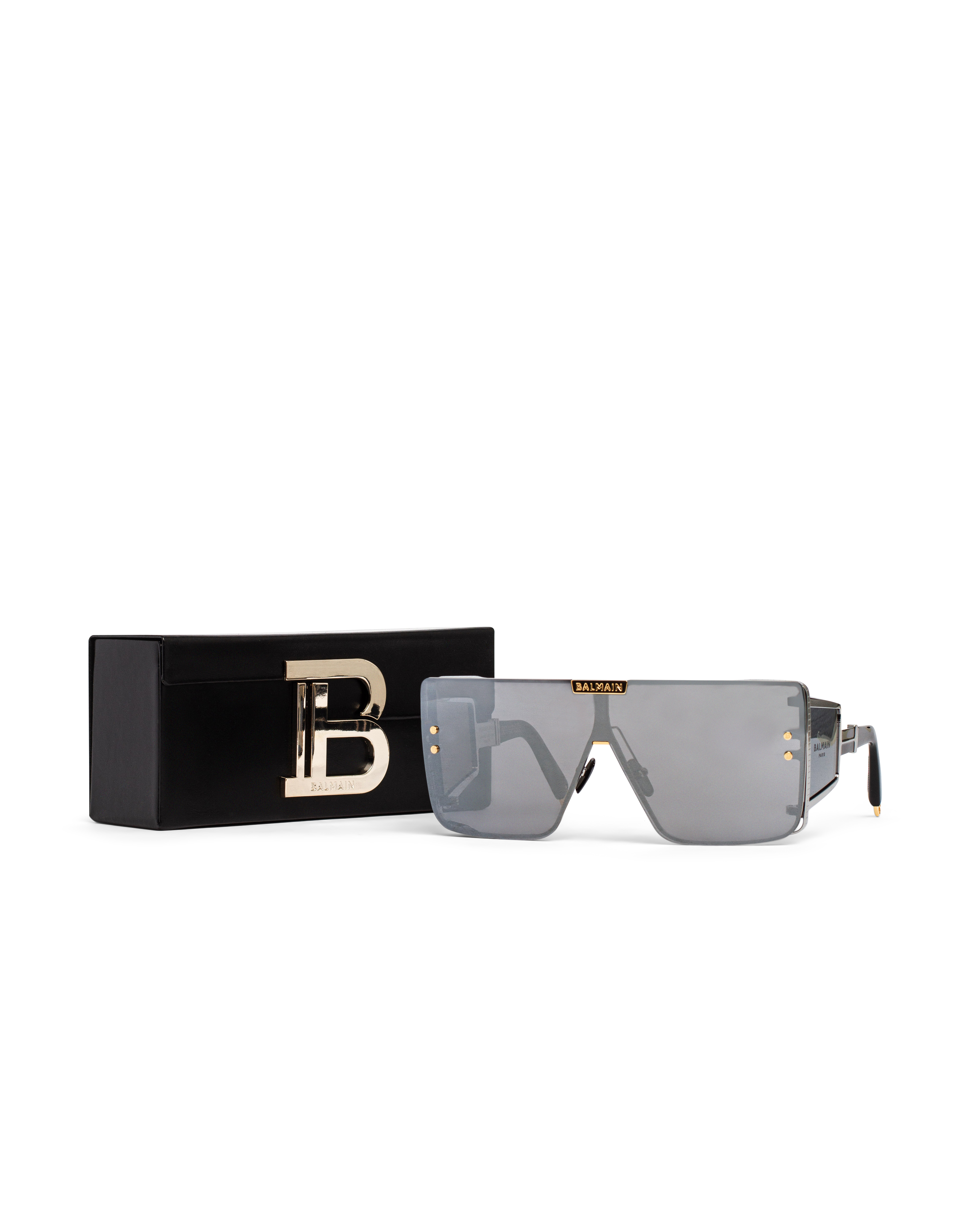 Balmain BPS 124A 148 WONDER BOY Sunglasses Silver