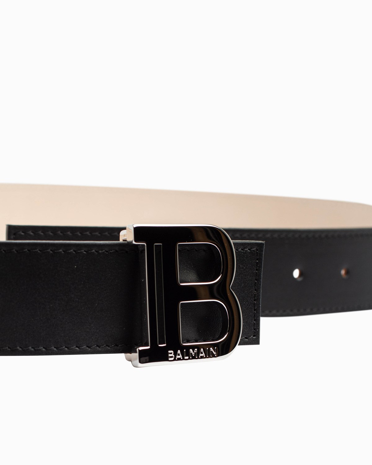 Balmain B-Belt BALMAIN Accessories_Clothing Belts Black