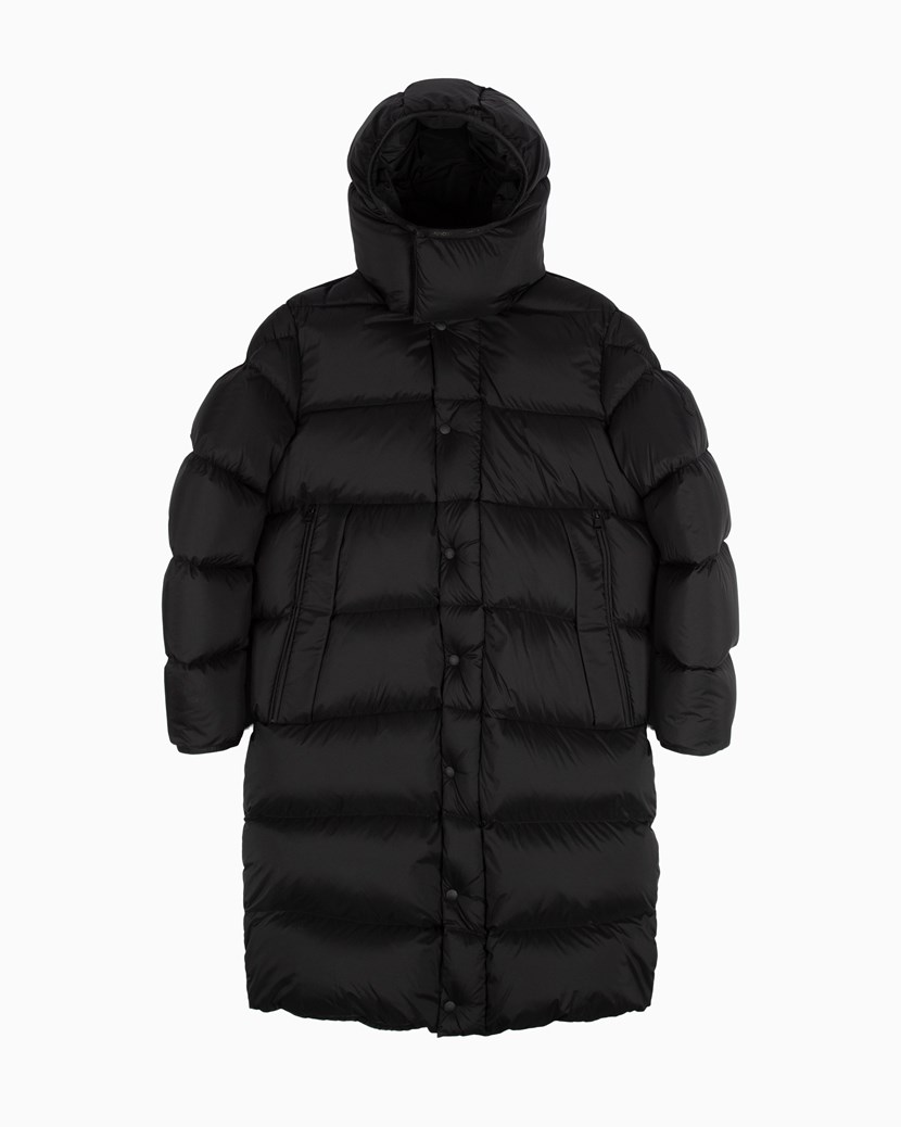 Strahlhorn Long Down Jacket Moncler Outerwear Jackets Black
