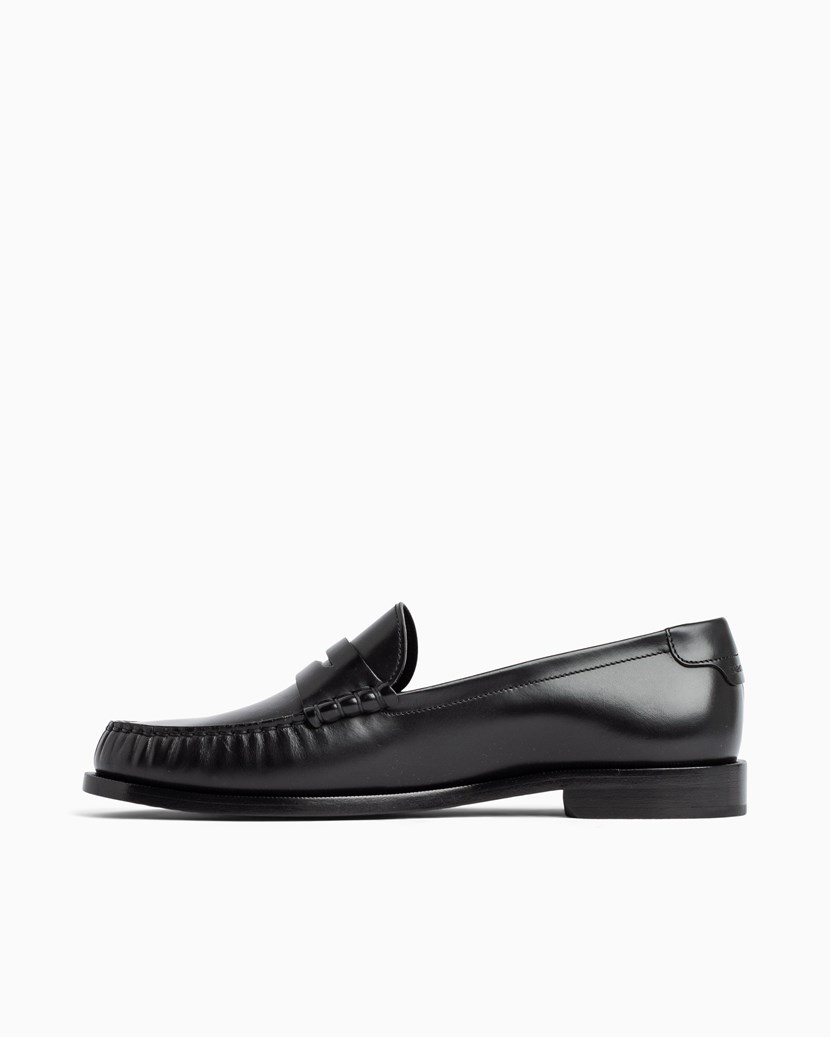 YSL Loafer Saint Laurent Footwear Shoes Black