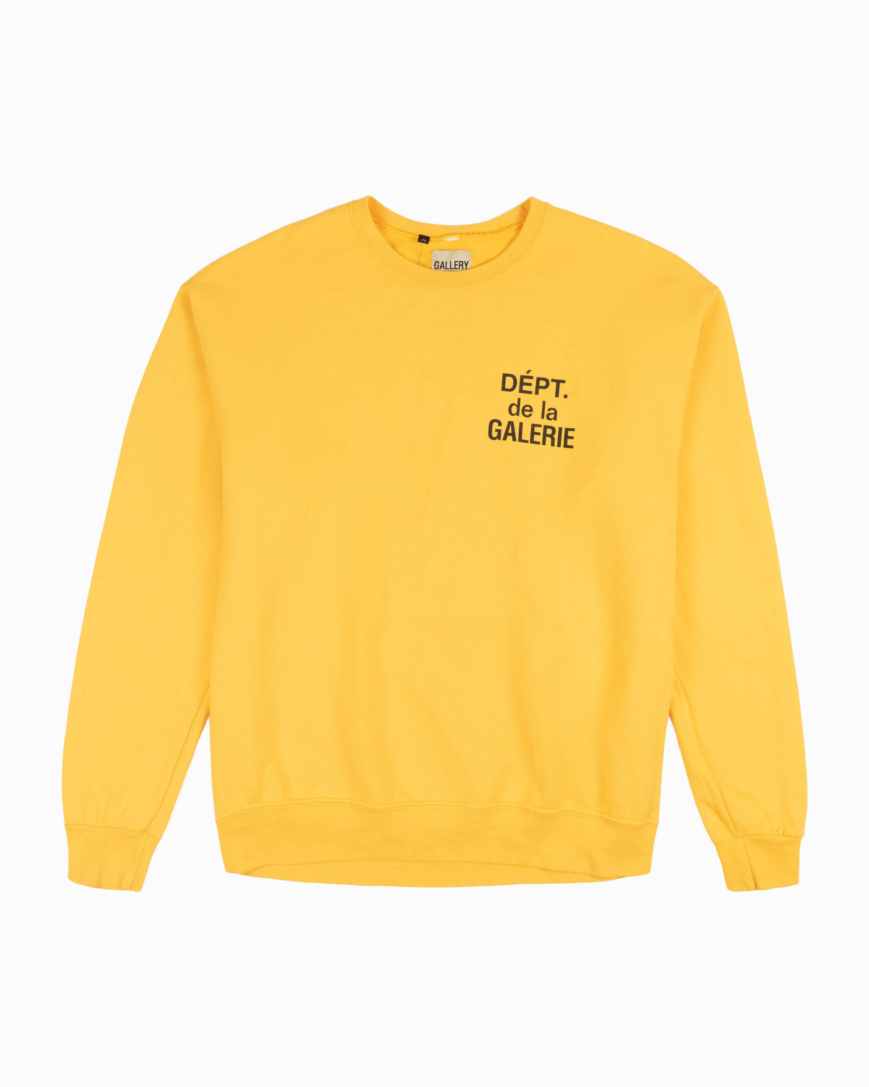 French ATK Reversible Sweater GALLERY DEPT. Tops Sweats & Hoodies Yellow