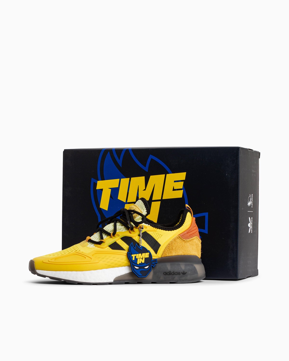 Ninja ZX 2K Boost adidas Footwear Sneakers Yellow