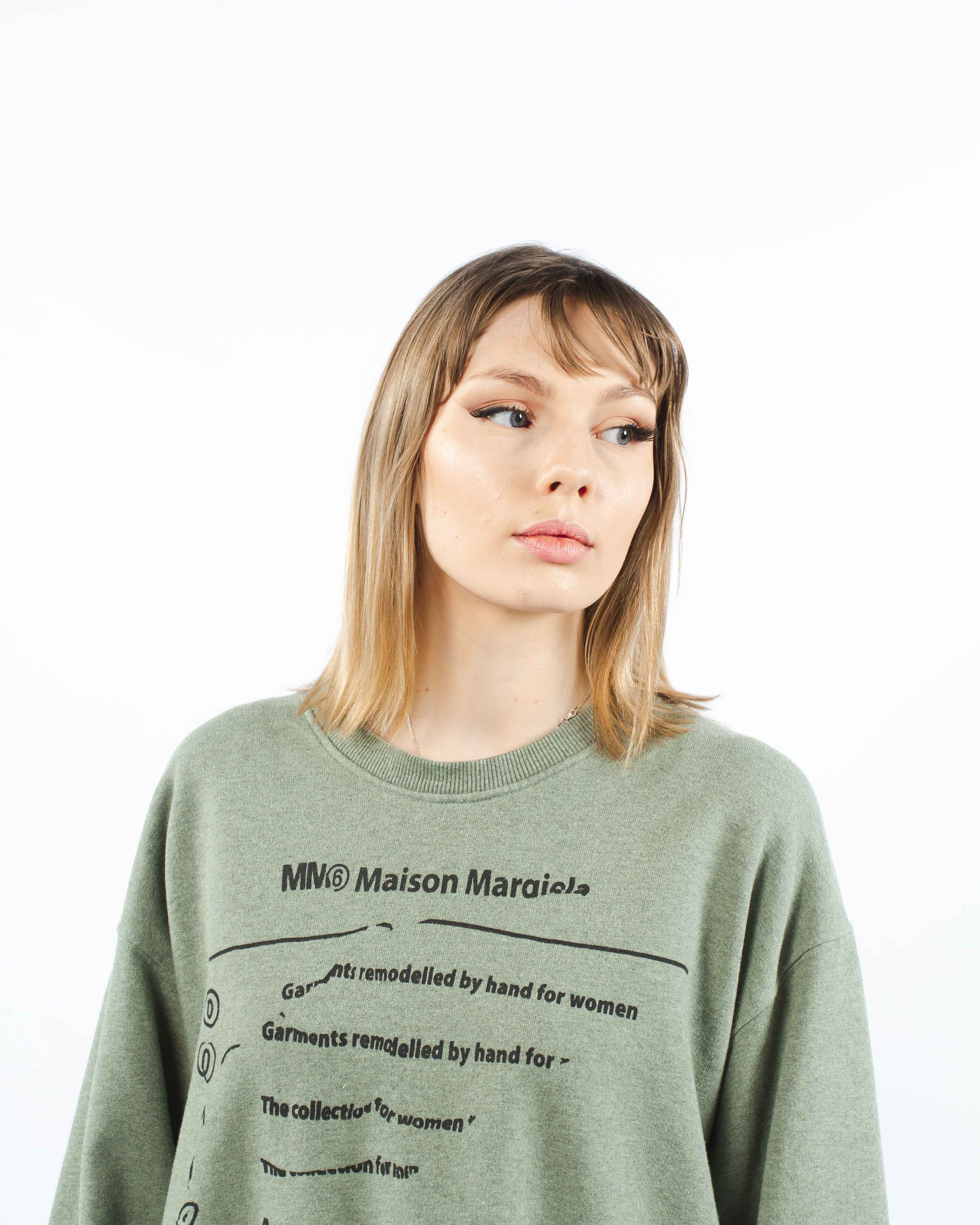 Sweater Dress MM6 Maison Margiela Tops Dresses Green