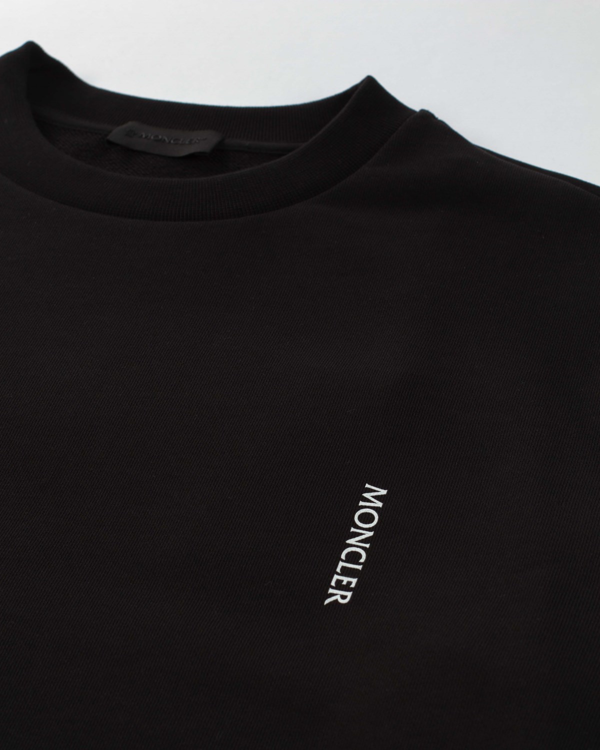 Logo Sweater Moncler Tops Sweats & Hoodies Black