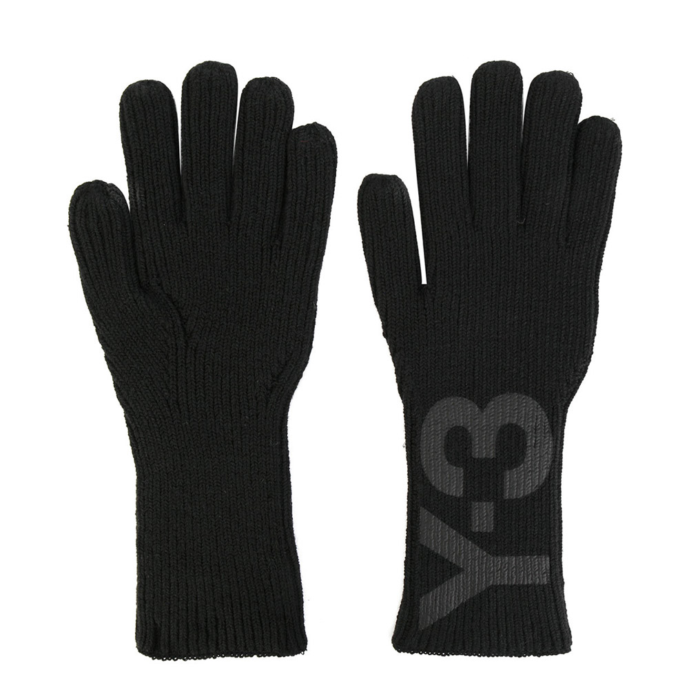 Y-3 Gloves Y-3 Accessories_Clothing Gloves Black