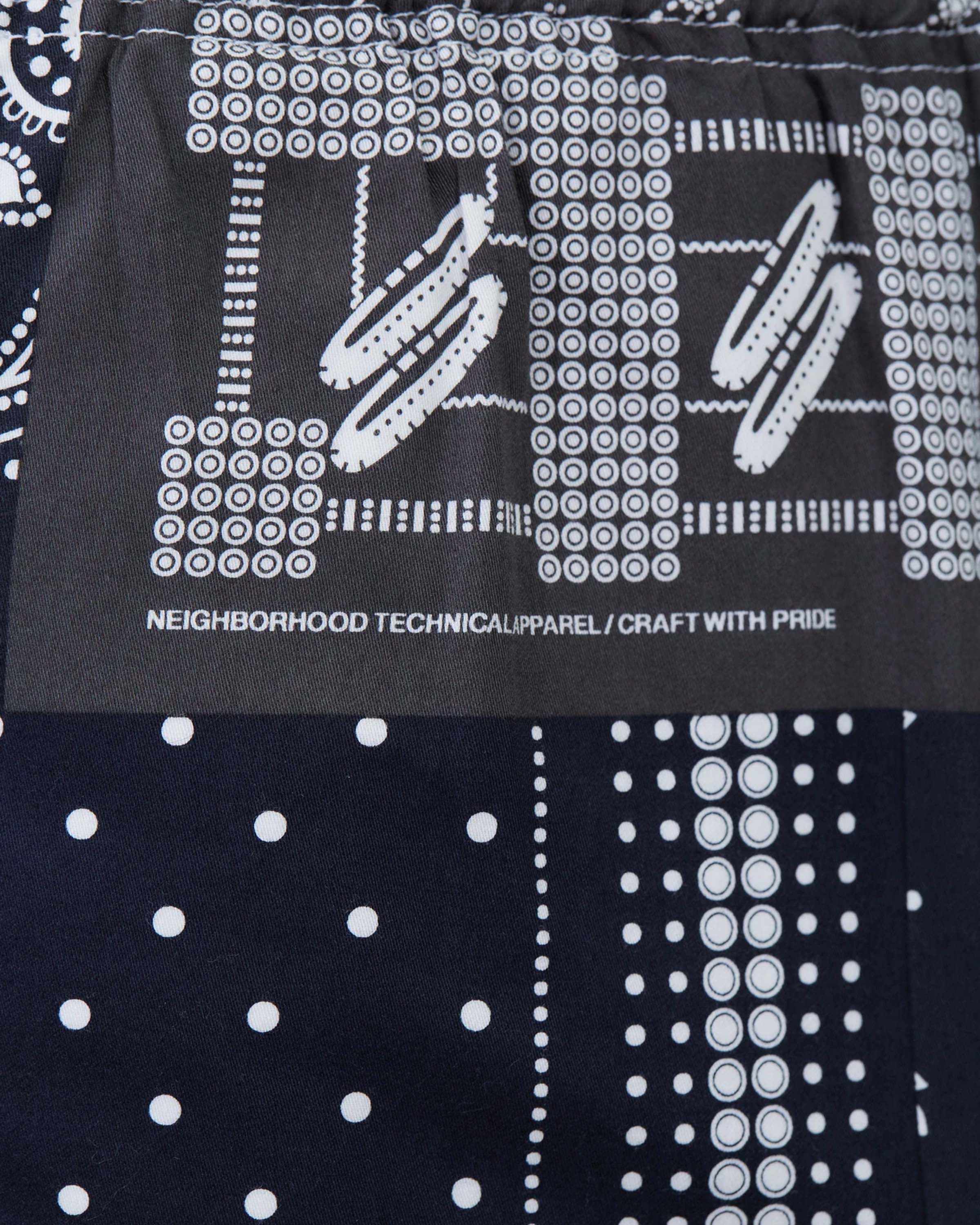 NEIGHBORHOOD ネイバーフッド BANDANA/C-ST Black-