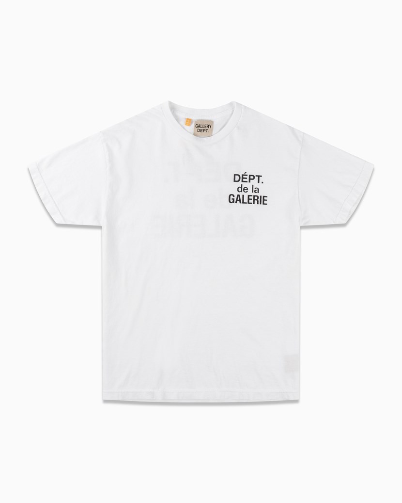 French Tee GALLERY DEPT. Tops T-Shirts White