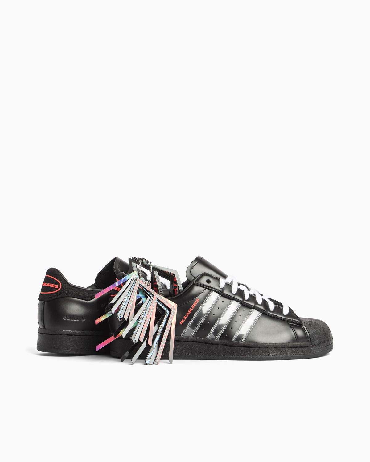 Superstar Pleasures Adidas Consortium Footwear Sneakers Black