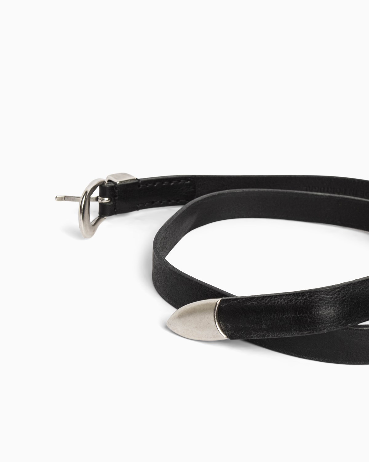 Belt 2 cm Our Legacy Accessories_Clothing Belts Black