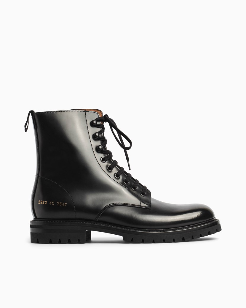 Combat Boot Common Projects Footwear Boots Black
