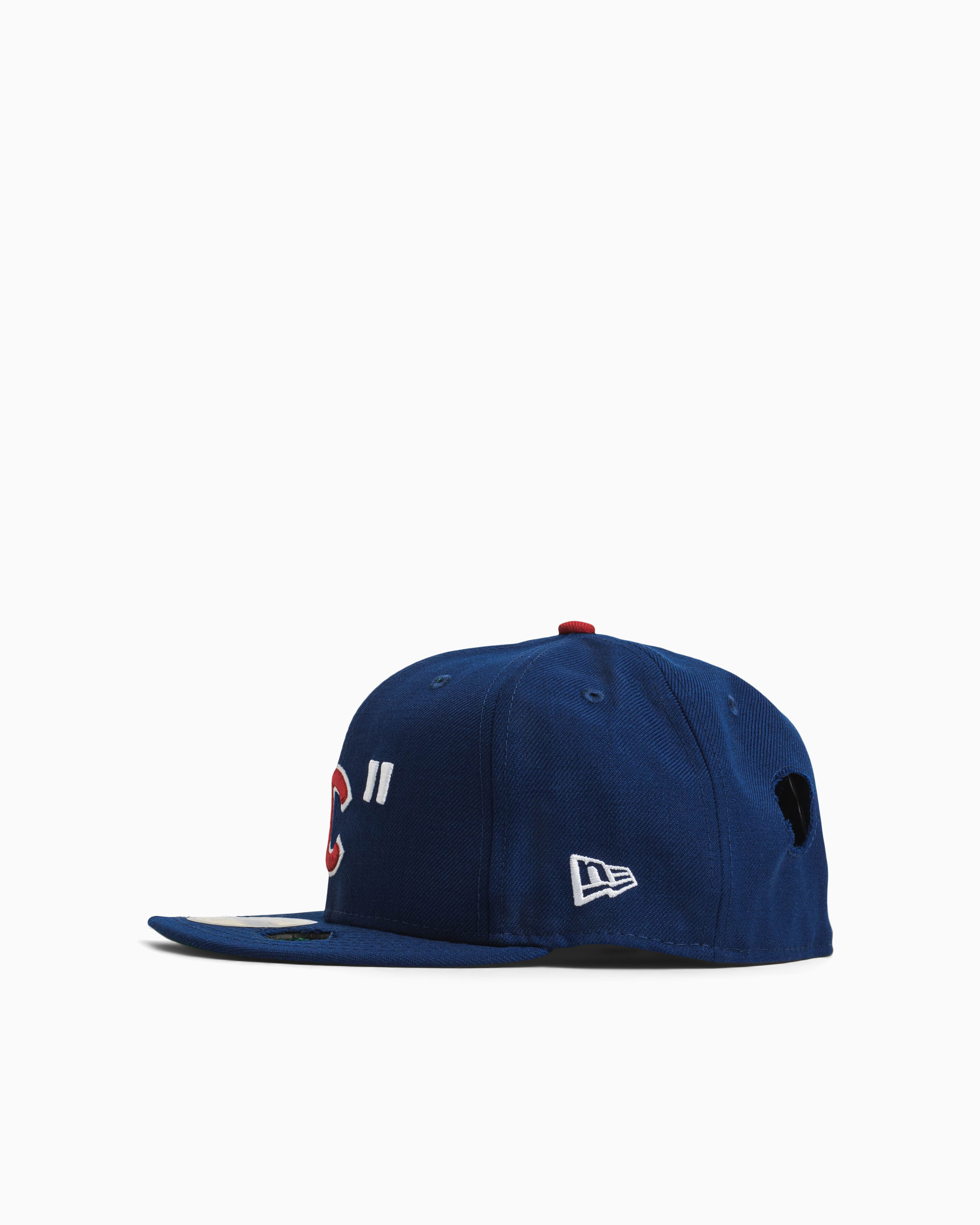 MLB Chicago Cubs Cap Off-White Headwear Caps Blue
