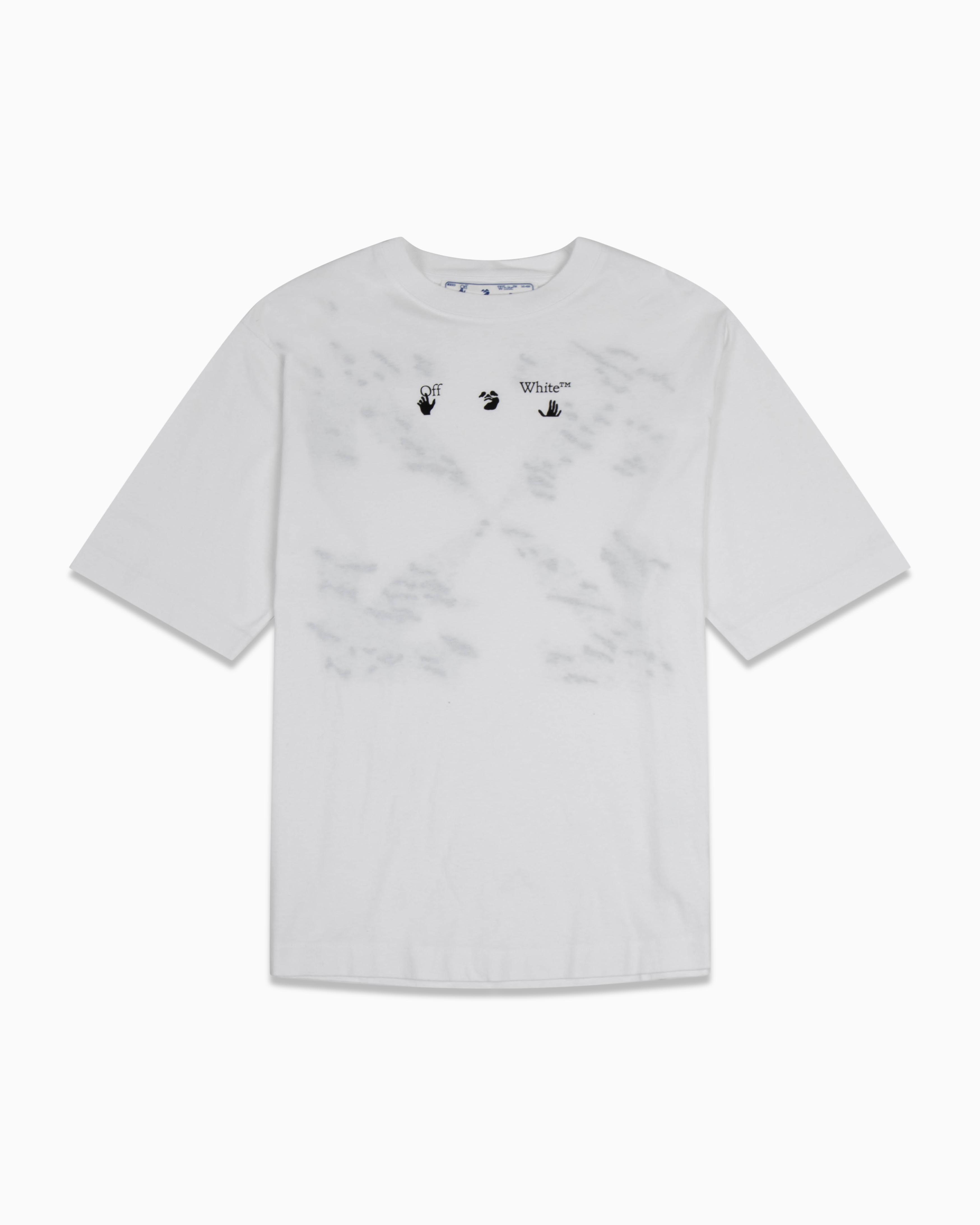 Arrow Tree S/S Skate Tee Off-White Tops T-Shirts White
