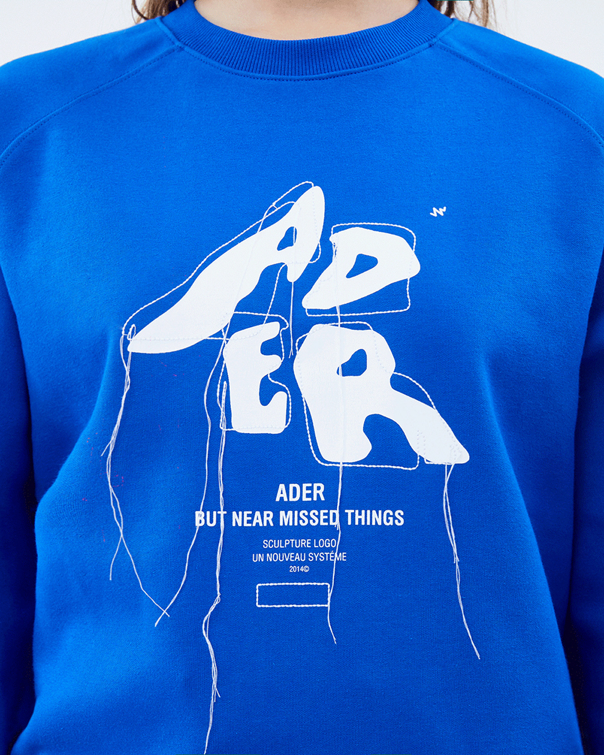 Sweatshirt 04 Ader Error Tops Sweats & Hoodies Blue
