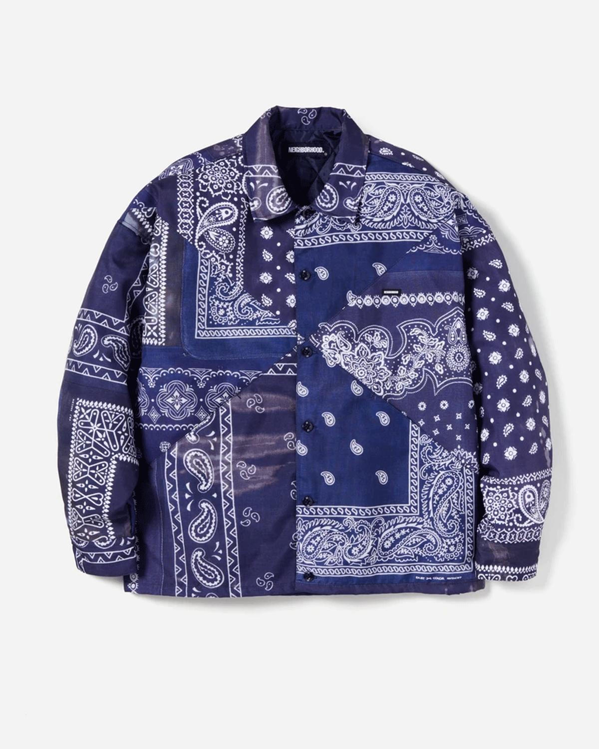 Bandana Chopped-1 Shirt Neighborhood Tops Shirts Blue