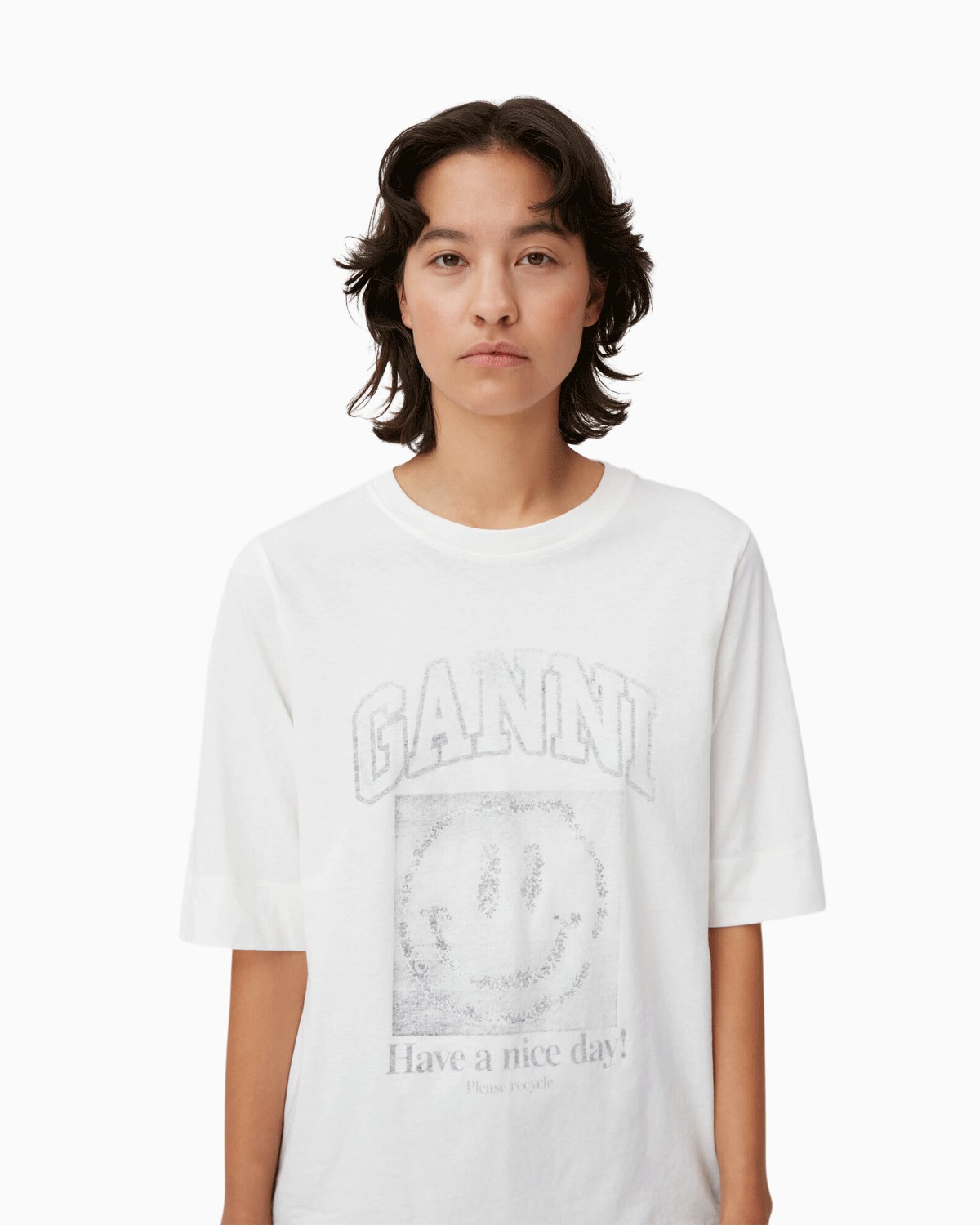Ganni Light Stretch Jersey T-Shirt