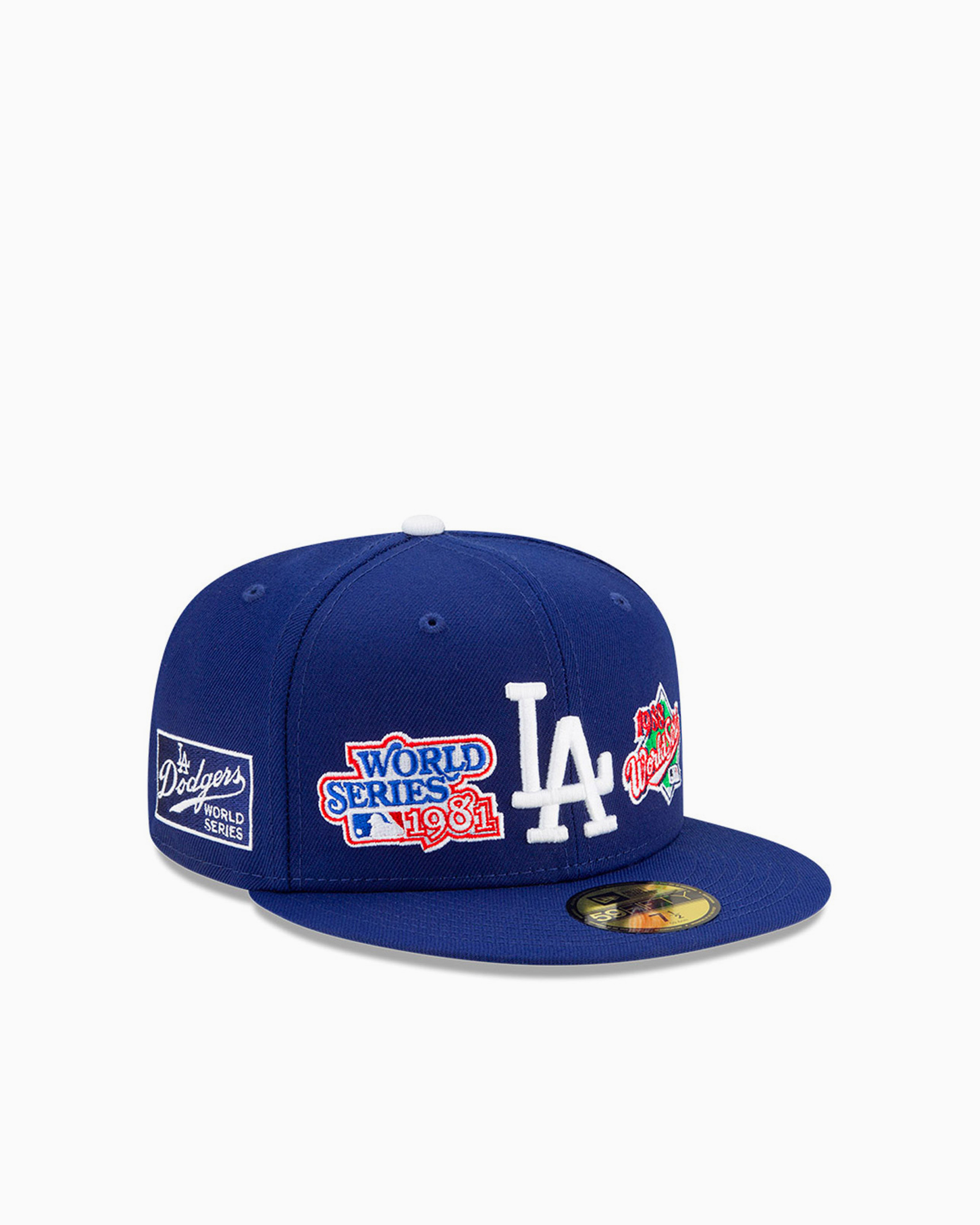 New Era - MLB Los Angeles Dodgers World Series Multi Patch 59Fifty Cap