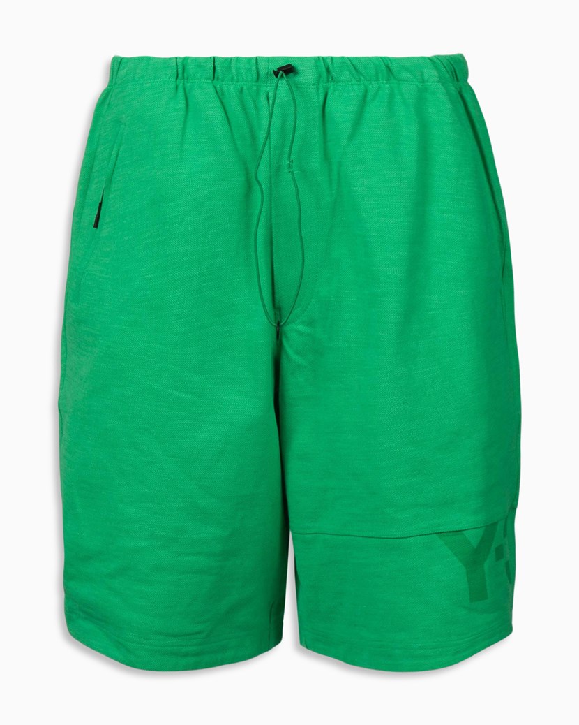 Classic Heavy Pique Shorts Y-3 Bottoms Shorts Green