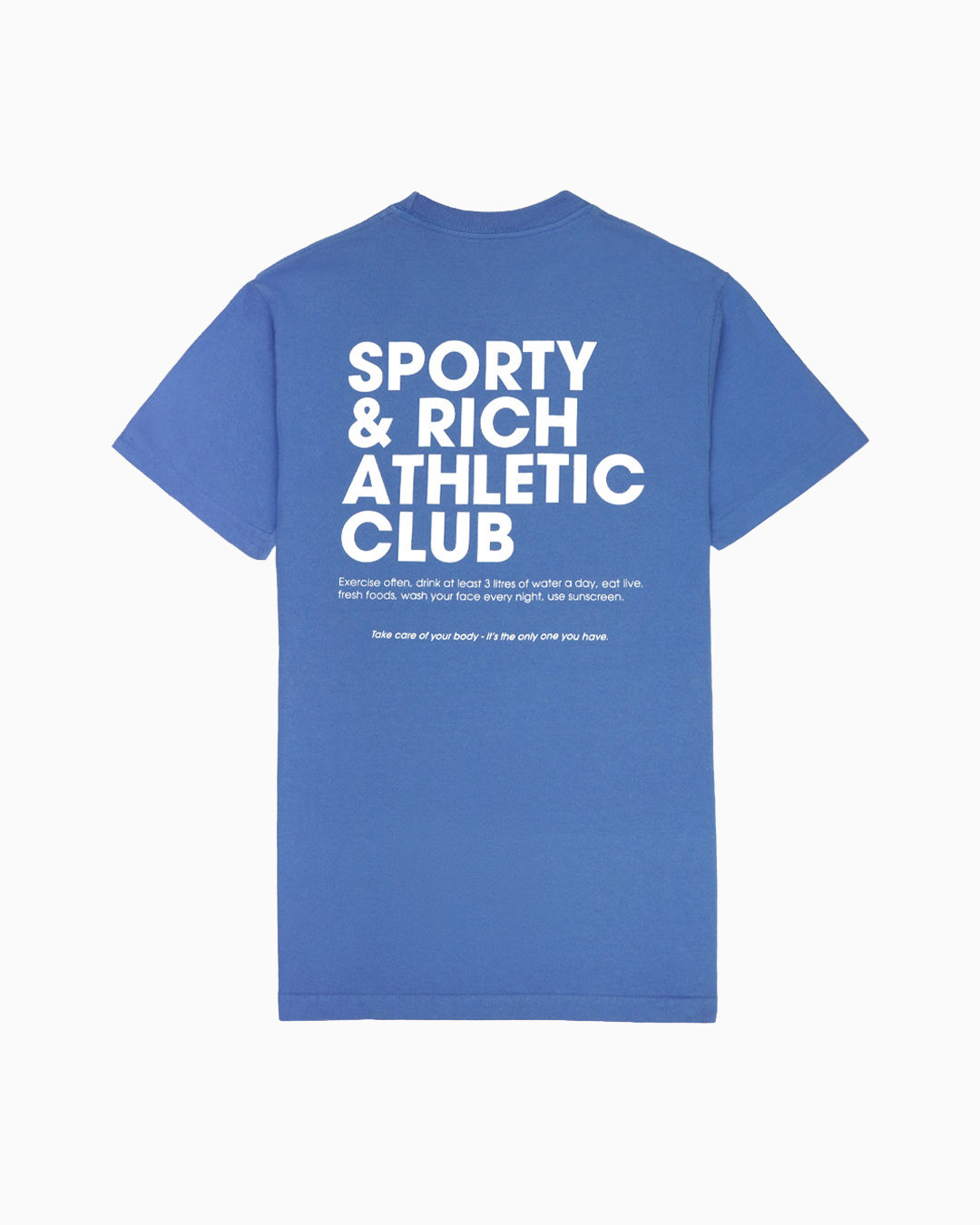 Exercise Often T-shirt Sporty & Rich Tops T-Shirts Blue