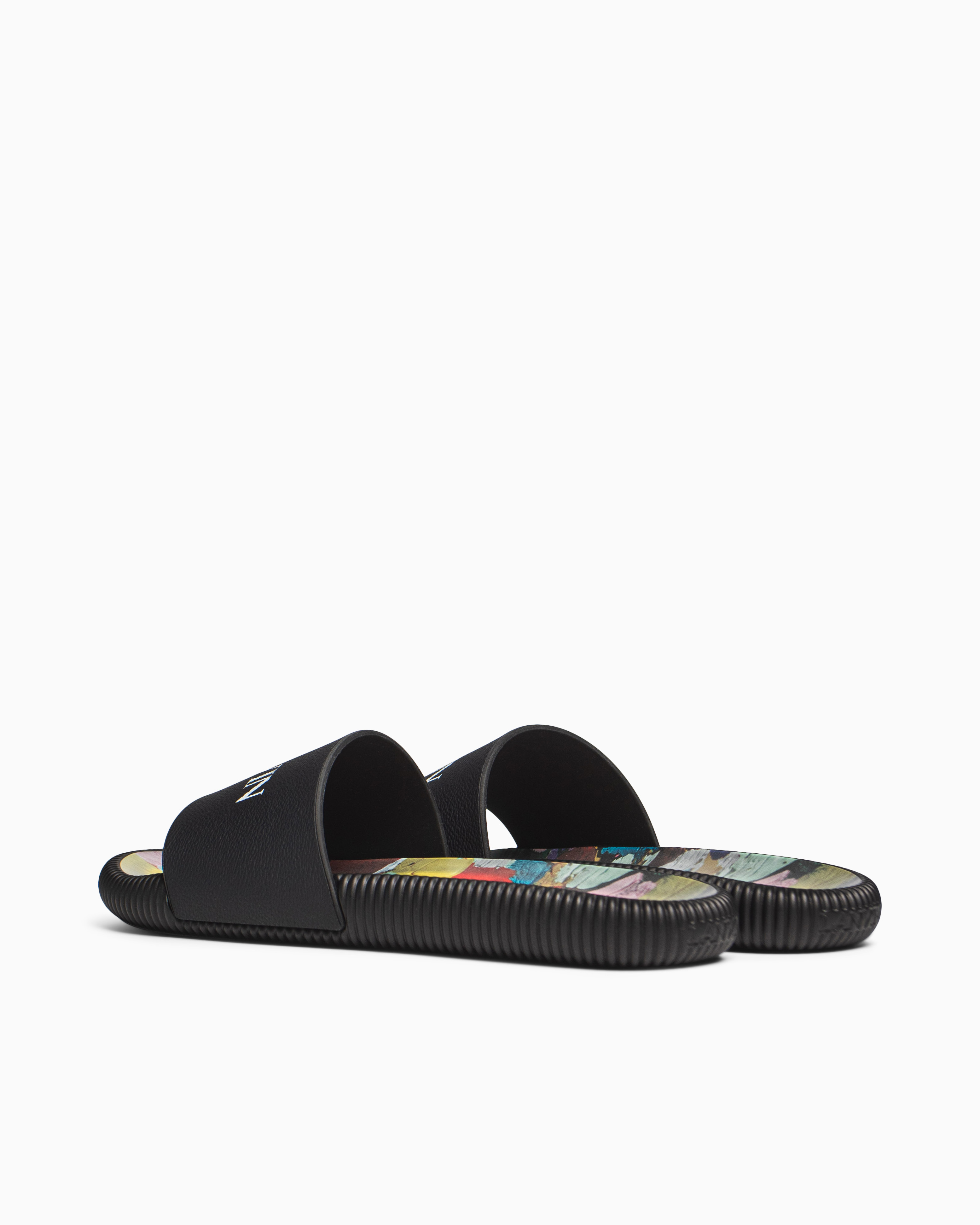 Arpege Slide Lanvin Footwear Sandales Black