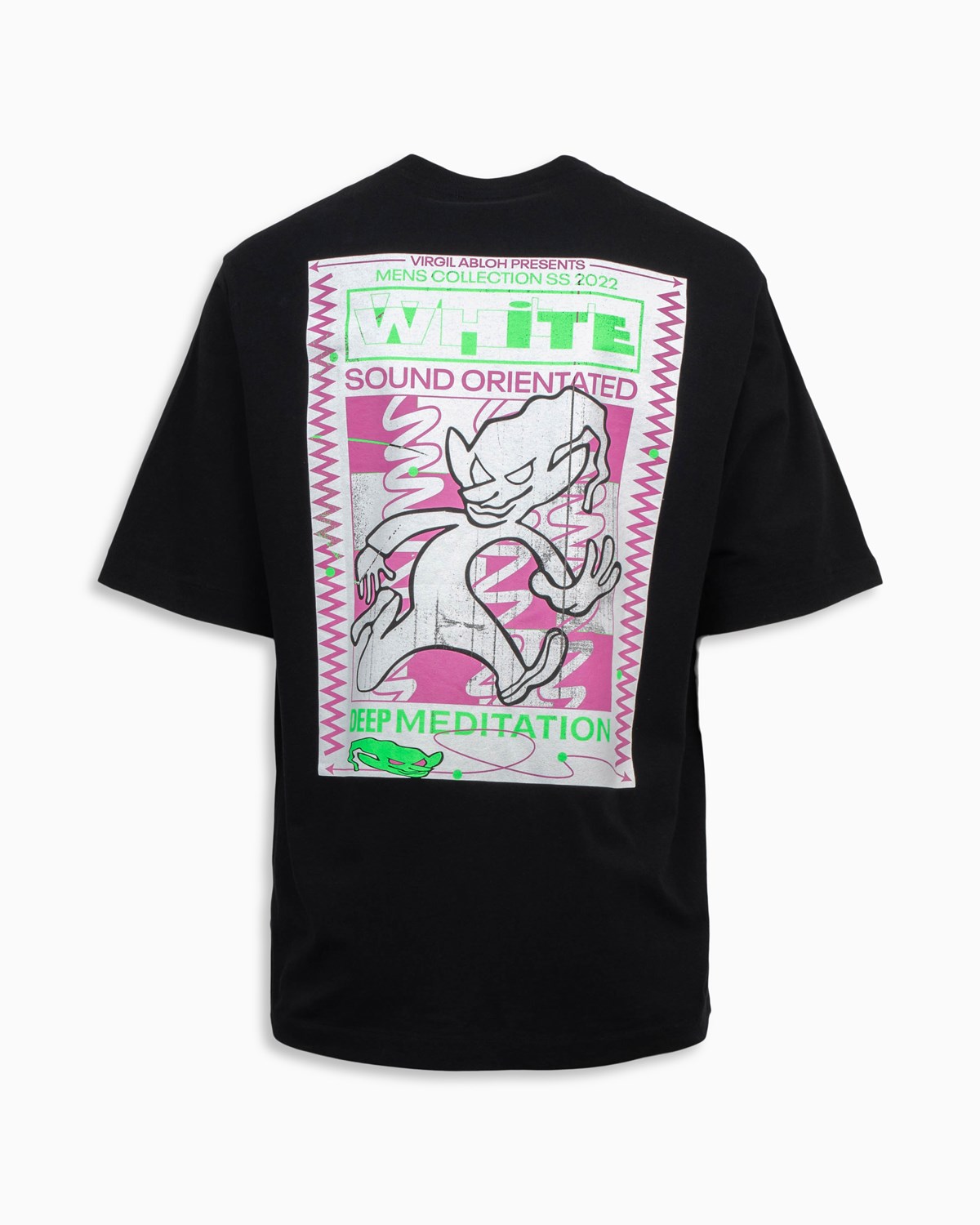 Rave Flyer Skate S/S Tee Off-White Tops T-Shirts Black