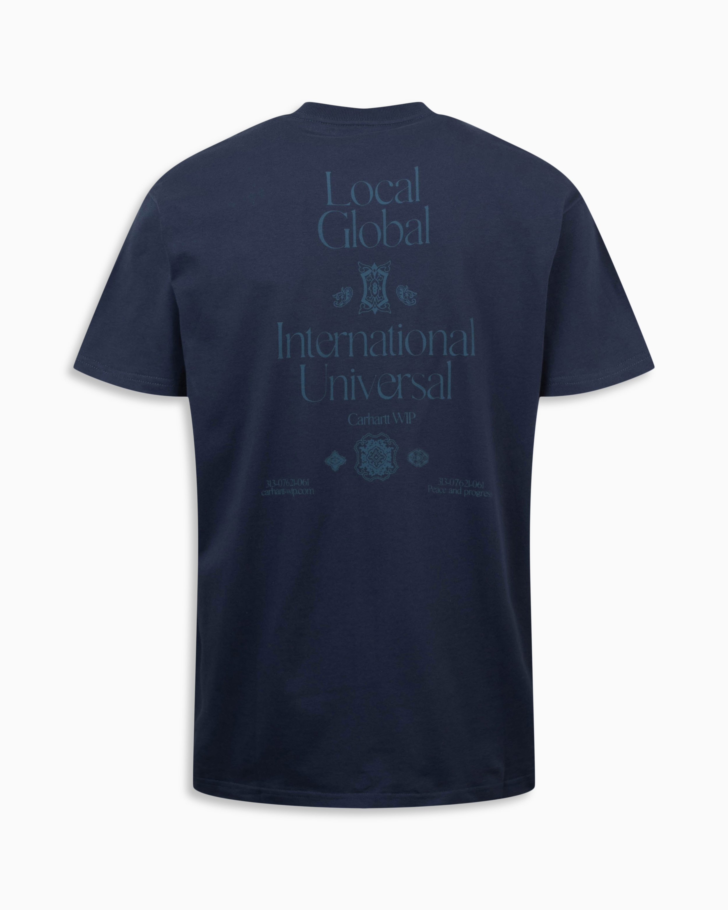 S/S Local Pocket T-shirt Carhartt WIP Tops T-Shirts Blue