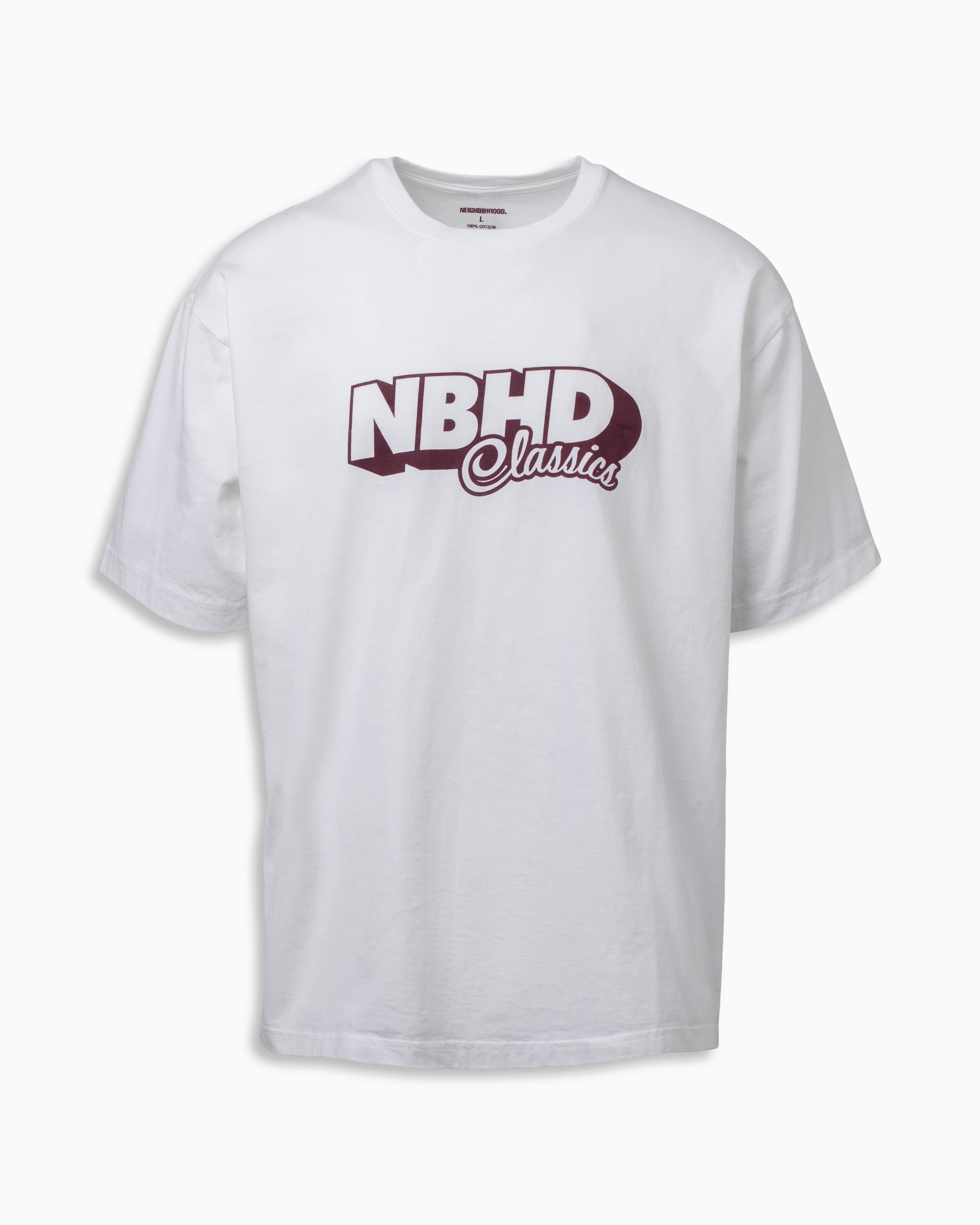 NH-8 C-Tee Neighborhood Tops T-Shirts White