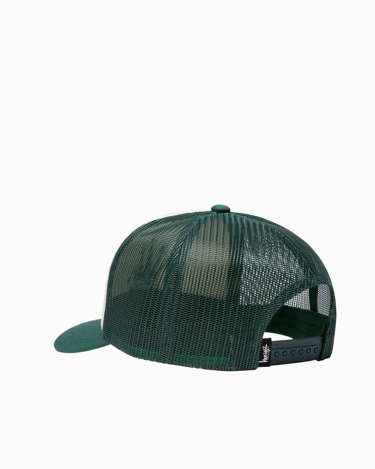 Crown Stock Trucker Cap Stüssy Headwear Caps Green