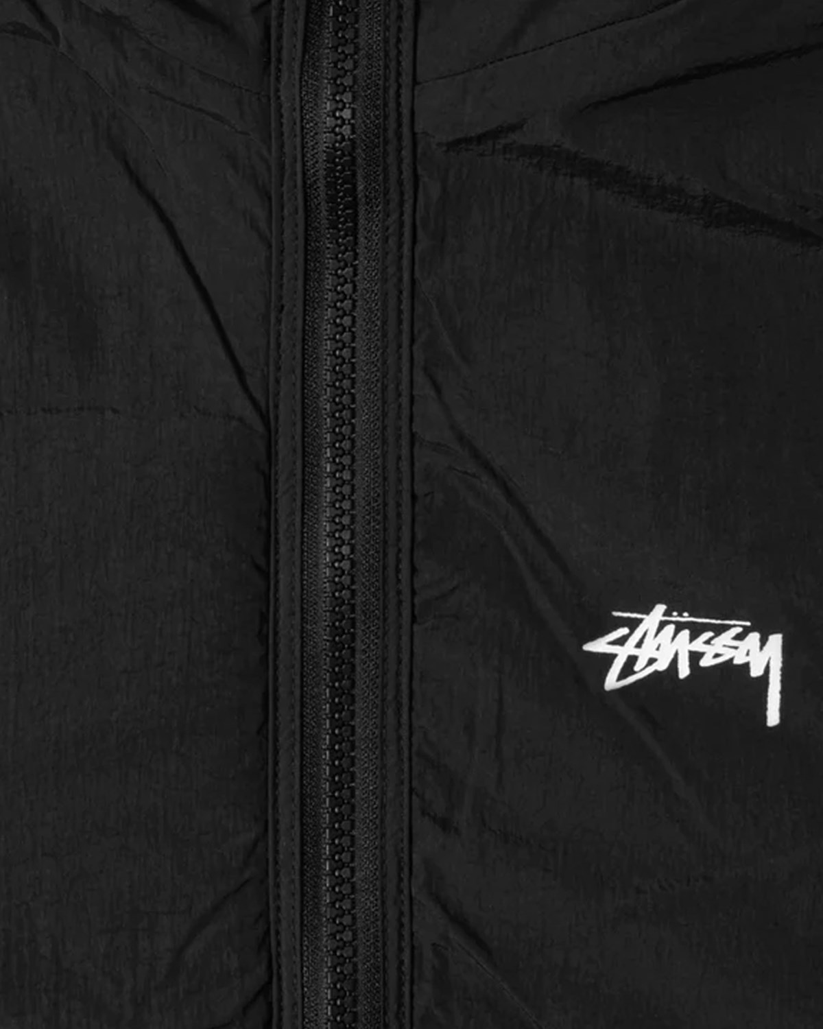 Pattern Sherpa Jacket Stussy Outerwear Fleece Jackets White