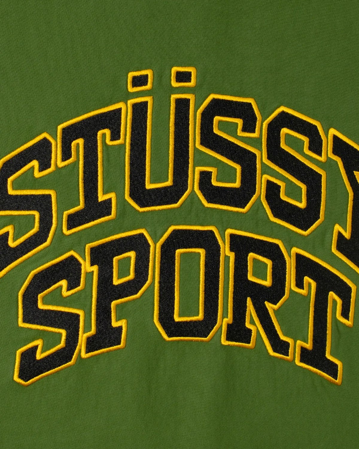 Relaxed Oversized Crewneck Stussy Tops Sweats & Hoodies Green
