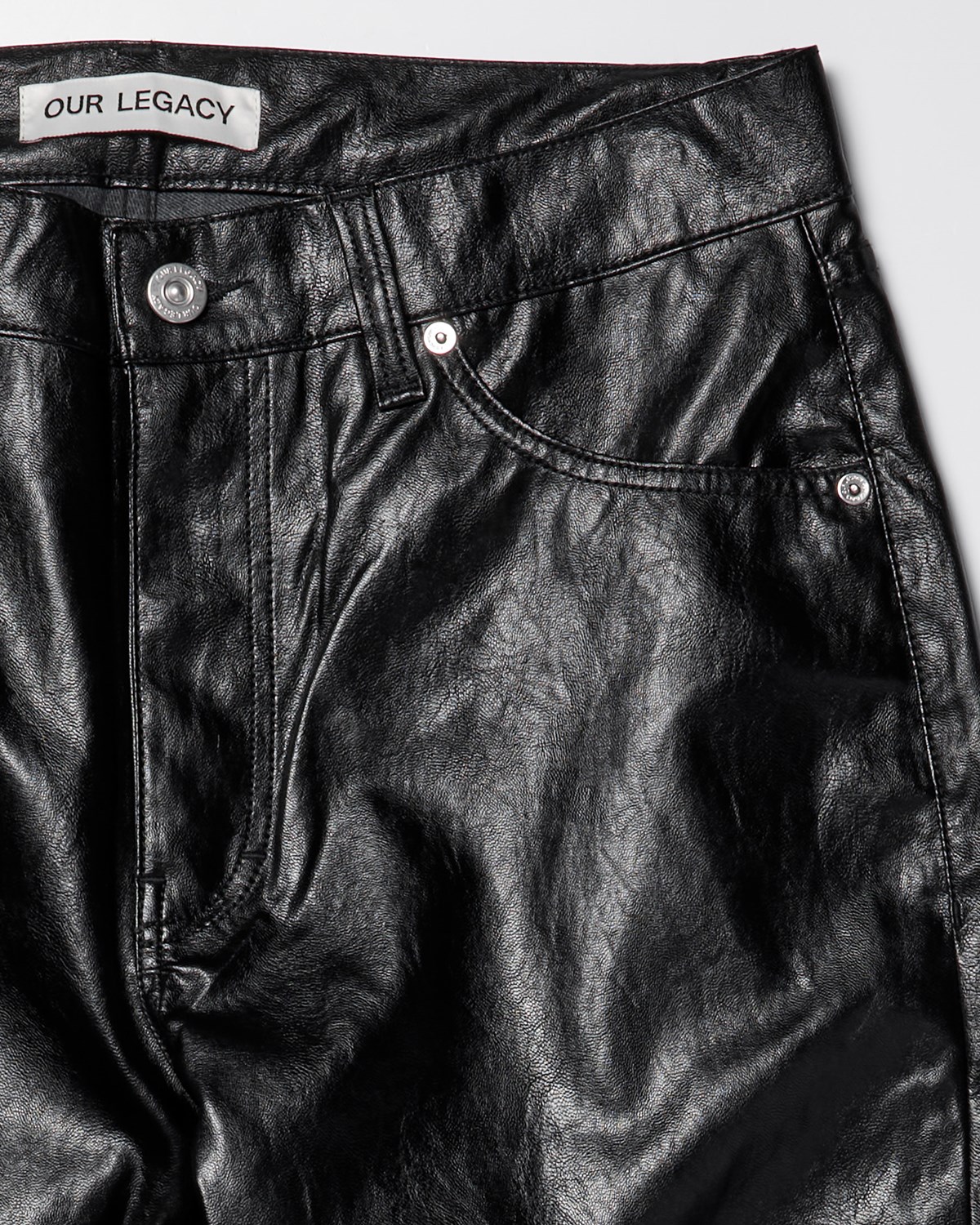 Formal Moto Cut Our Legacy Bottoms Pants Black