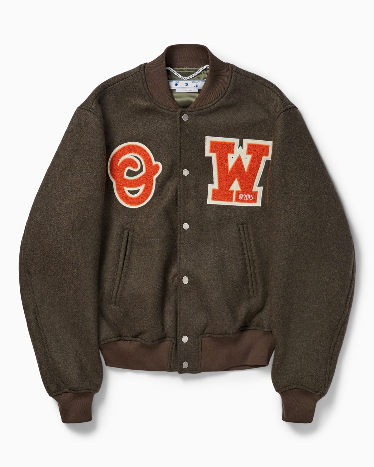 Off-White Kids OW Patch College Varsity